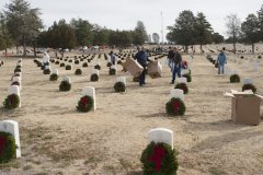 Wreaths Across America at Fort Bayard 2014
